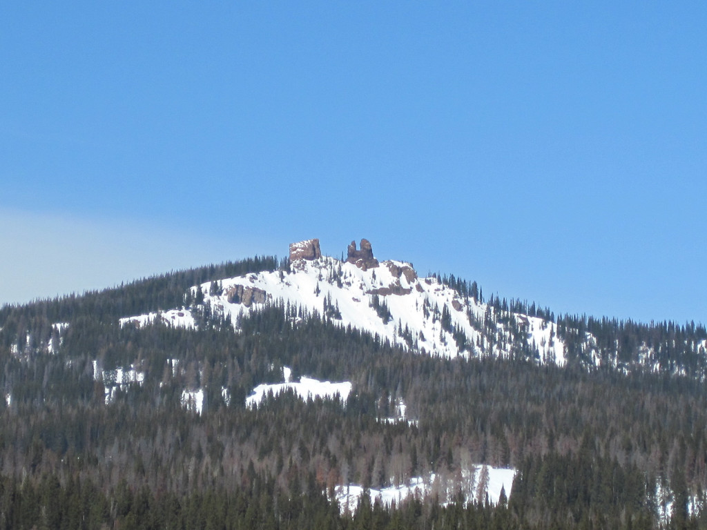 Rabbit Ears Pass Rock Formation