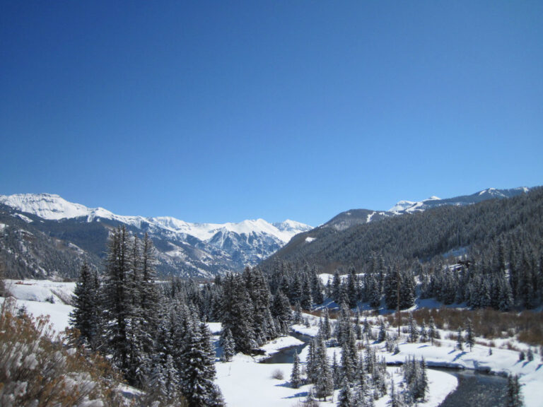 San Juan Skyway Overlook near Telluride