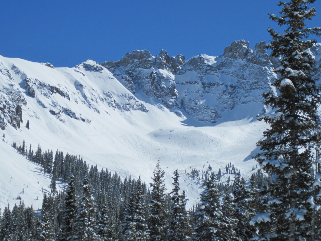 Gold Hill Chutes and Palmyra Basin