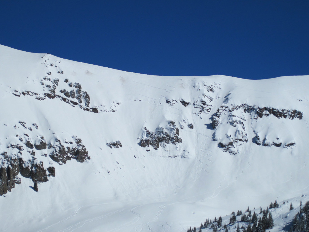 Gold Hill Chute #6 at Telluride