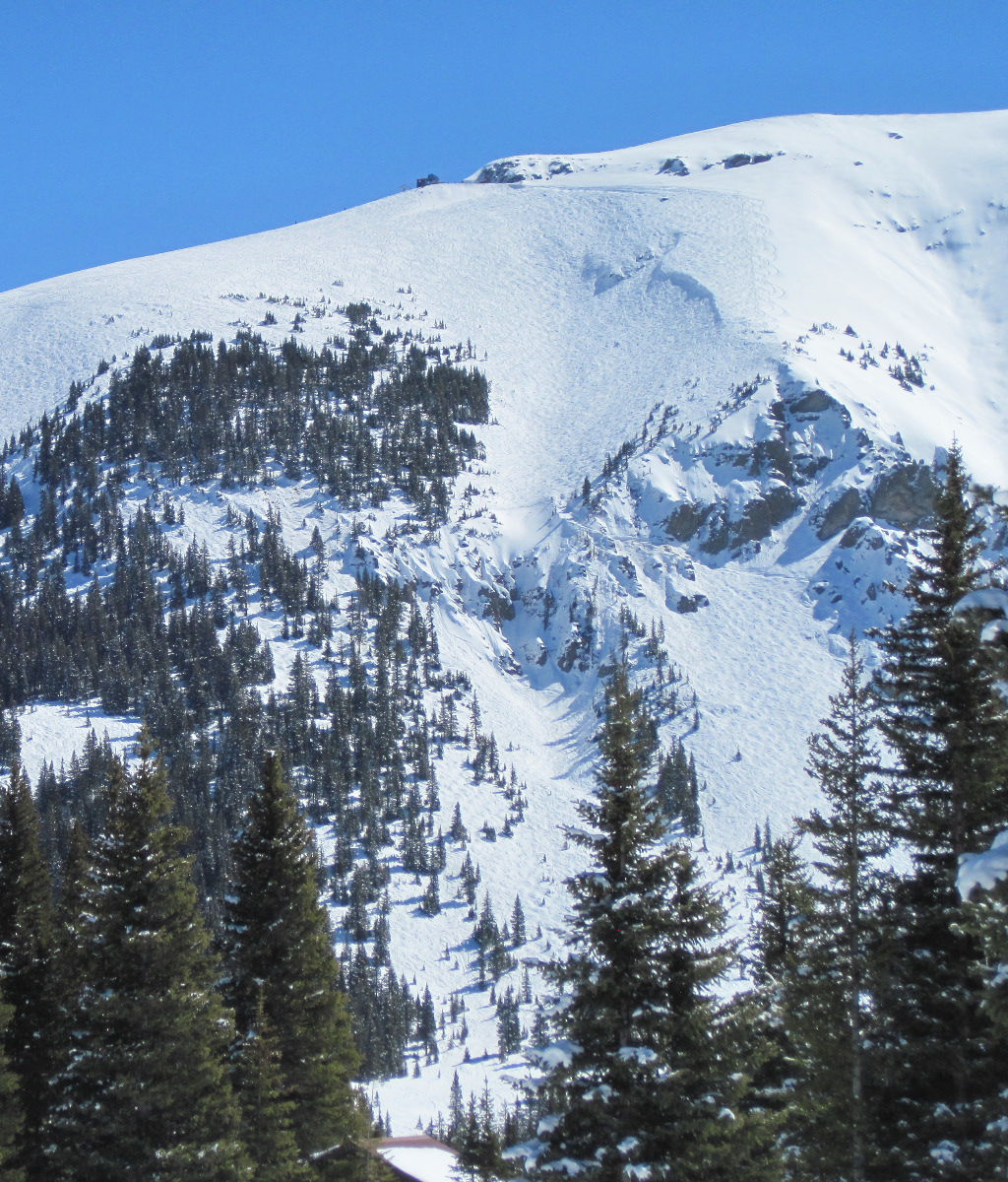 Wide photo of Telluride Gold Hill Chute #1