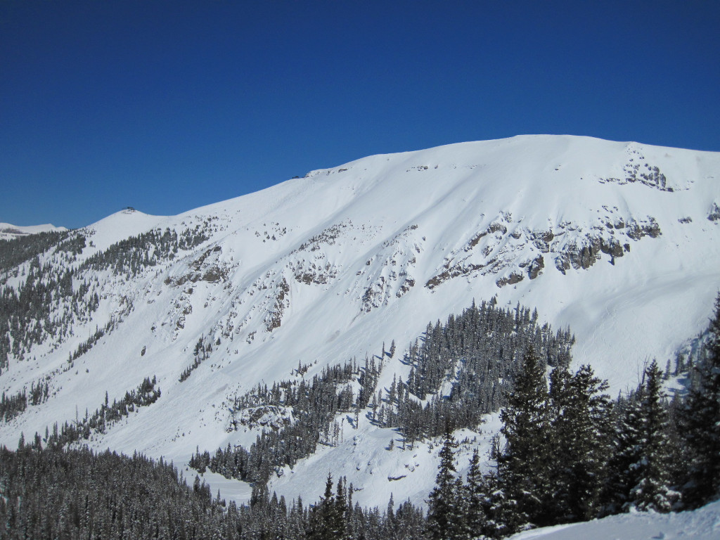 Gold Hill Chutes 1 and 2 at Telluride