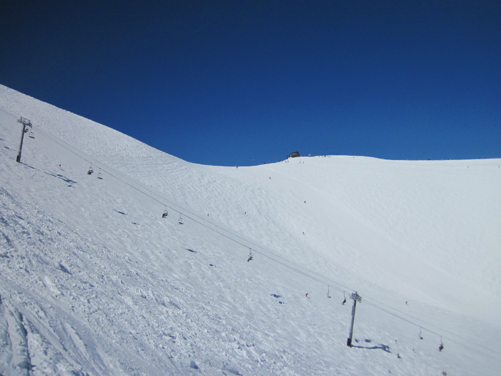 Revelation Lift and Revelation Bowl at Telluride Ski Resort in Telluride, CO