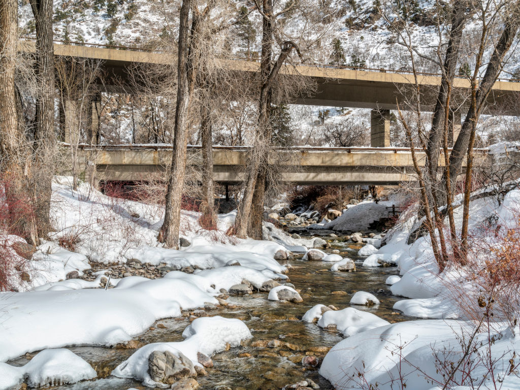 Grizzly Rest area on Interstate 70 near Glenwood Springs