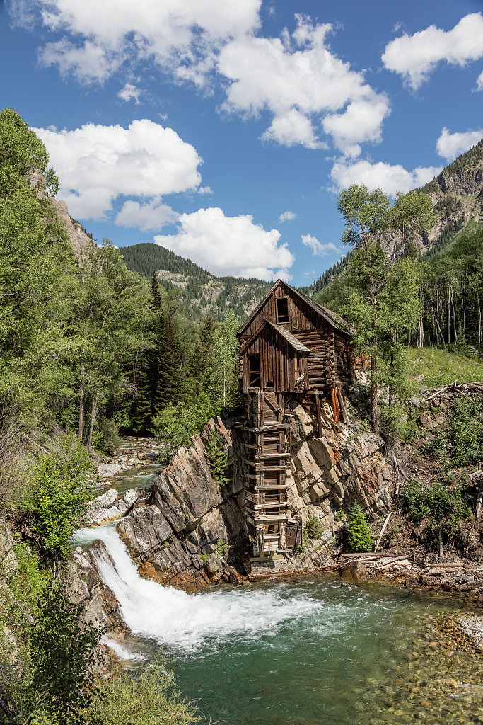 Crystal Mill on the Crystal River in Colorado