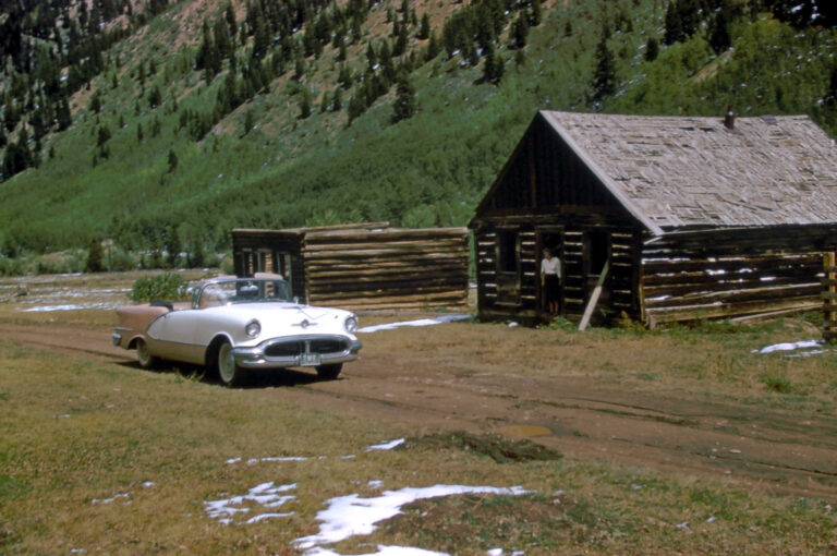 Ashcroft Ghost Town in 1961
