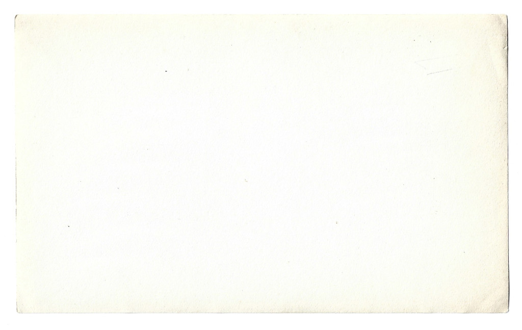 1918 backside scan of Monarch Pass photograph with Continental Divide sign and car photograph CMO-72918