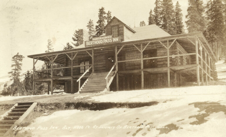 Berthoud Pass Inn circa 1925 CB-B44