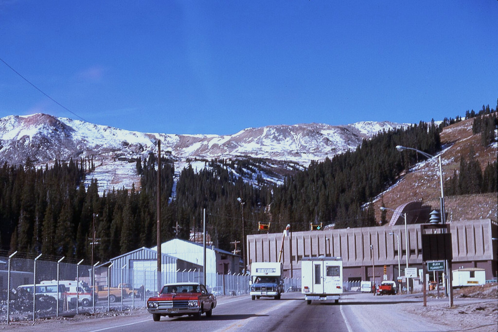 Eisenhower Tunnel Construction