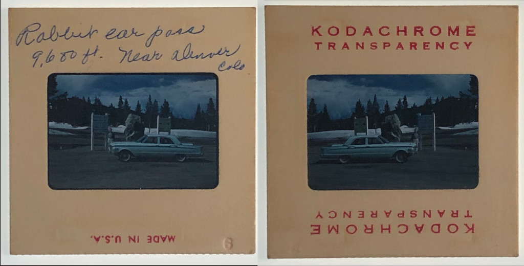 front and back of rabbit ears pass slide CRA-9