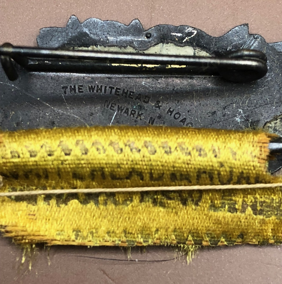 1905 National Association of Union Ex-Prisoners of War pin backside