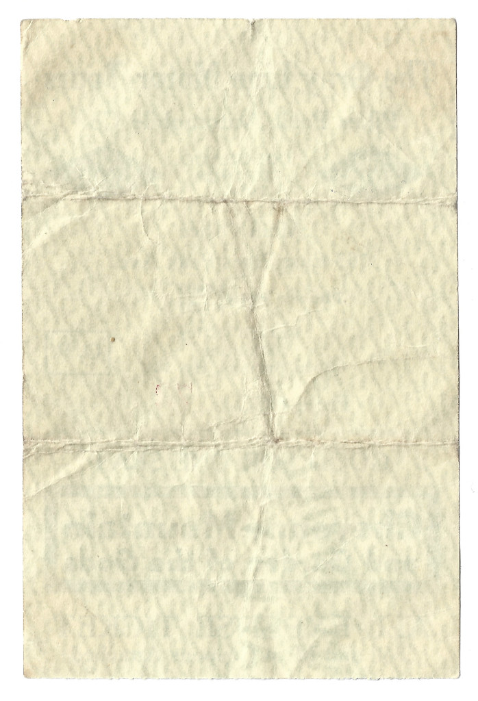 1938 Gray Line Motor Tours Pikes Peak Ticket back