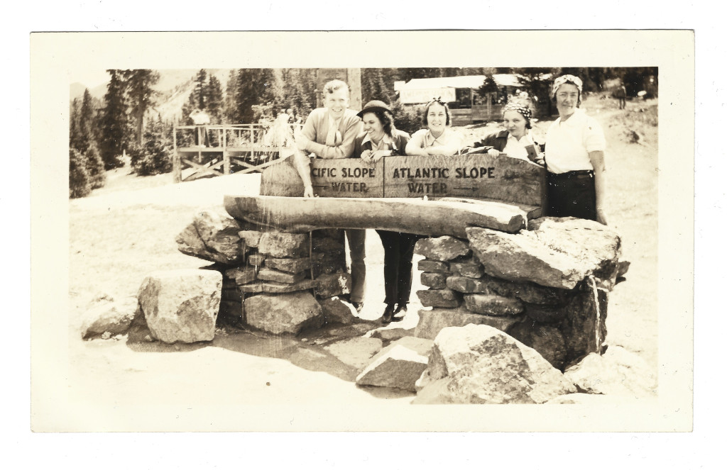 Berthoud Pass Continental Divide sign photograph lot CB-J415-2