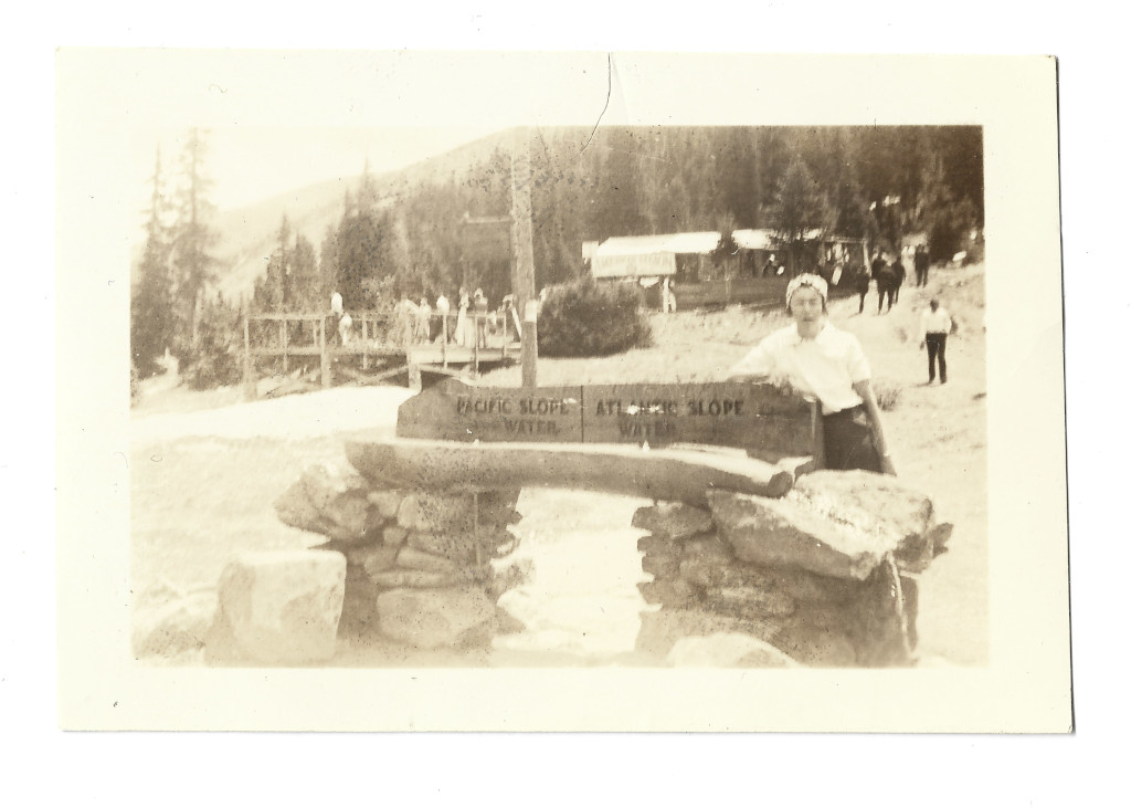 Berthoud Pass Continental Divide sign photograph lot CB-J415-3